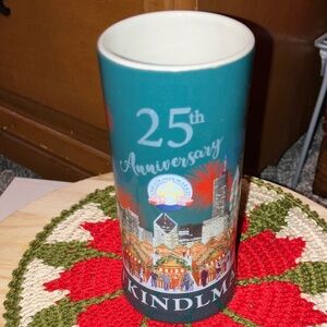 Christkindle Market Chicago 25th Anniversary Teal Mug